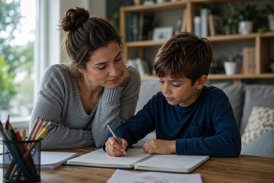 Parent apaisé après une démarche de compréhension du HPI chez l’enfant